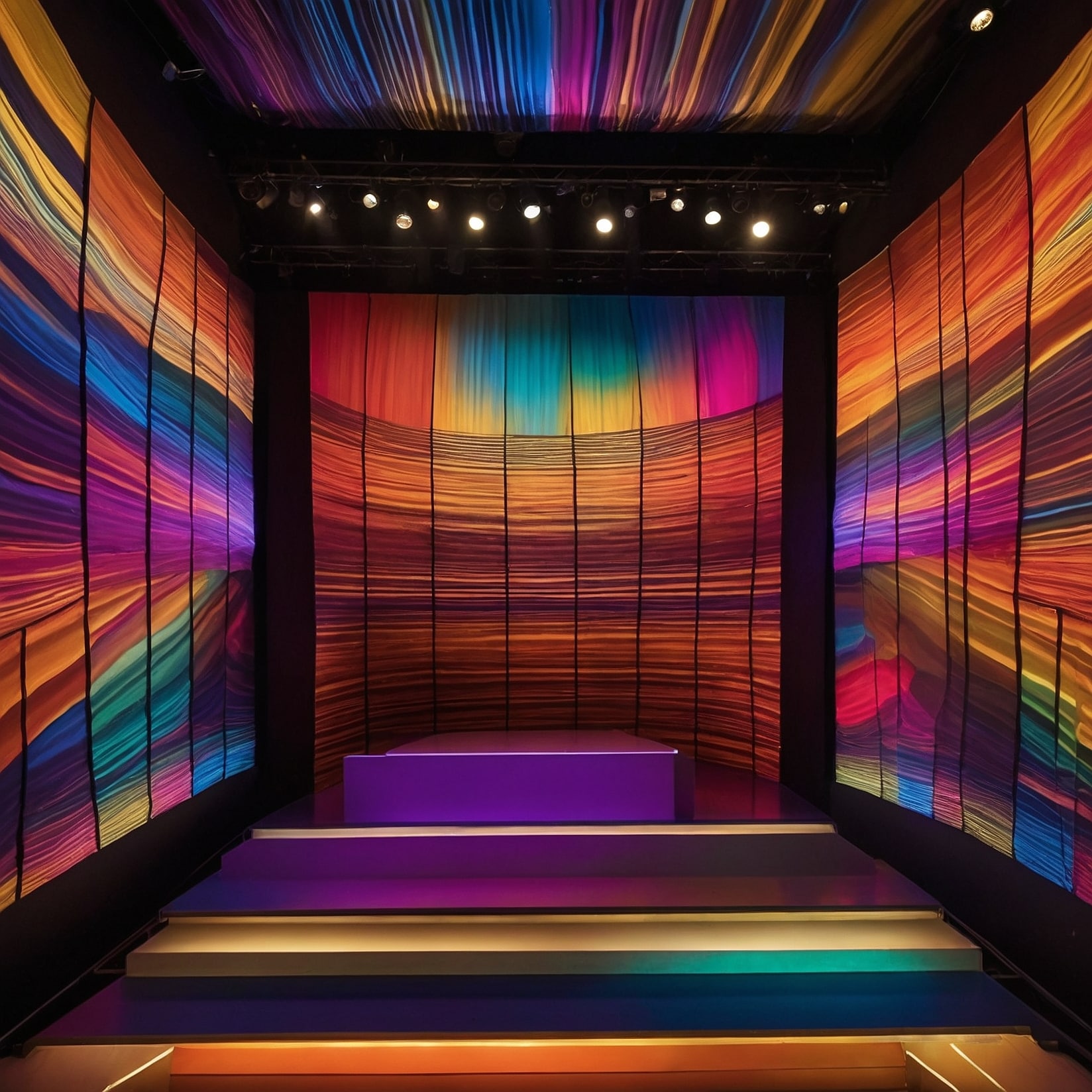 Arte y presentaciones vibrantes